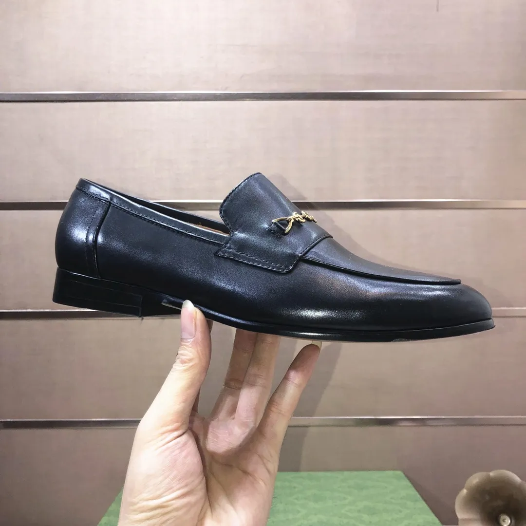 Men's shoes 💰580💰[GUCCI—Gucci] The latest high-end version of Gucci. Official website new model. Available at the same time at counters, the uppers are made of original cowhide imported from Italy/matched with the original special material splicing design concept; "highlight, high-end, grade, extravagance" and exquisite workmanship (original mesh fabric) sole: original factory special outsole size (38-45) (custom-made 45 non-returnable)